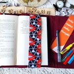 Wodoodporne etui na książkę/notes: czerwone usta - 