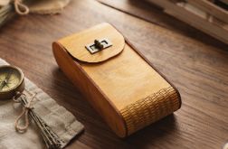 Pudełko Etui Na Okulary Drewniane