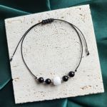 "Wera" - bransoletka z naturalnymi kamieniami. - elegancka