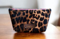 Kosmetyczka MIDI panterka