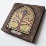 Drzewo nadziei /2/ obraz malowany na desce - 