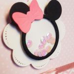 Zaproszenie Minnie Mouse  na urodziny - Zaproszenie urodzinowe z shakerem