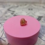 Kolczyki z żywicy epoksydowej - KOPERKOWE LOVE - Kolczyki z żywicy epoksydowej - KOPERKOWE LOVE