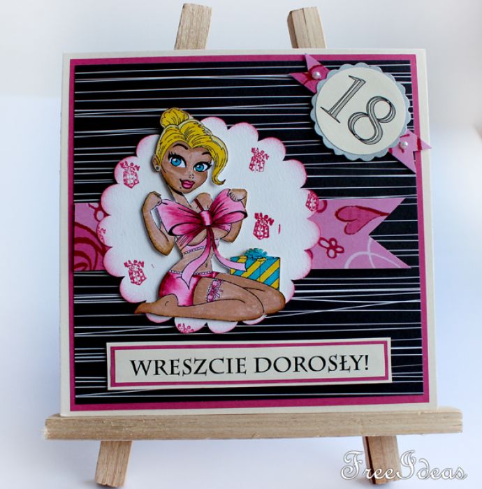 Kartka Na 18 Dla Chłopaka Super kartka na 18-stkę dla chłopaka – Artillo
