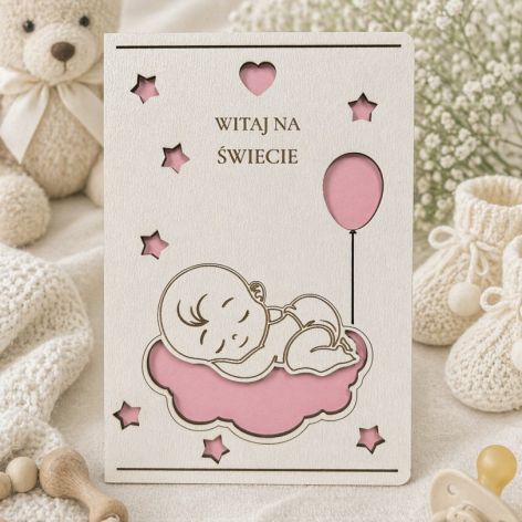 Personalizowana pamiątka na narodziny dziecka