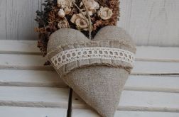 Vintagowe serce - zawieszka