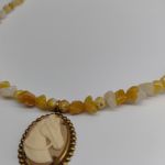 Naszyjnik Koń W Karneolu Korale Kamień - 