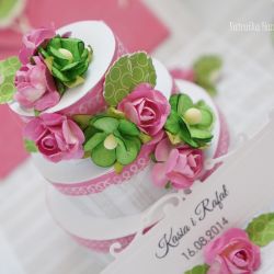 Box ślubny  z tortem #5