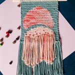 Makatka z meduzą - Makatka na jasnym tle