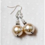 Beżowe perłowe - 