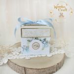Exploding box komunijny "Hydrangea" GOTOWY - 