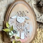 087,Wielkanocny baranek w eco - 087,Wielkanocny baranek w eco