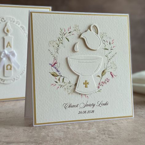 Personalizowana pamiątka chrztu świętego 49a