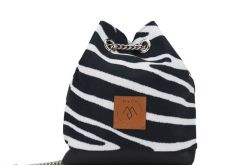 Mały worek Mili Glam Bag 2 - zebra