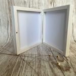 Kartka scrapbooking Aniołek Pamiątka Chrzt Św. - 