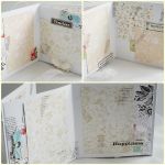 Romantyczny album harmonijka z pudełkiem - 