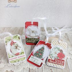 Etykietki do świątecznych prezentów zestaw 2 Etykietki do świątecznych prezentów zestaw 2