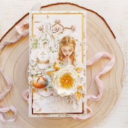 Kartka na I Komunię Świętą Dziewczynki (42)