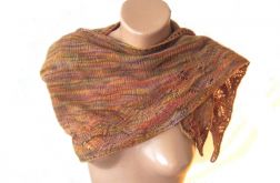 chusta - szal w jesiennych kolorach