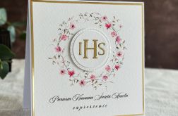 Ręcznie robione zaproszenia komunijne, 58D