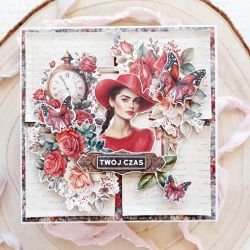 Kartka Vintage "Twój Czas" – Urodziny (37)
