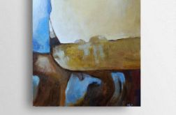 Pejzaż abstrakcyjny-obraz formatu 40/30 cm