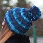 HiMalaya zimowa czapka odcienie blue - 