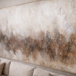 Obraz strukturalny ręcznie malowany abstrakcja obraz do salonu XXL 70x100 cm - 