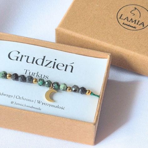 Bransoletka urodzinowa - grudzień