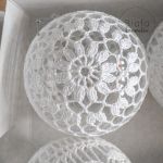 Zestaw szydełkowych bombek 3 - 