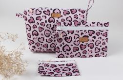 Komplet 3 kosmetyczek - idealny prezent walentynkowy