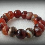 Kolekcja "bransoletki na bogato" 472 - bransoletka z agatów