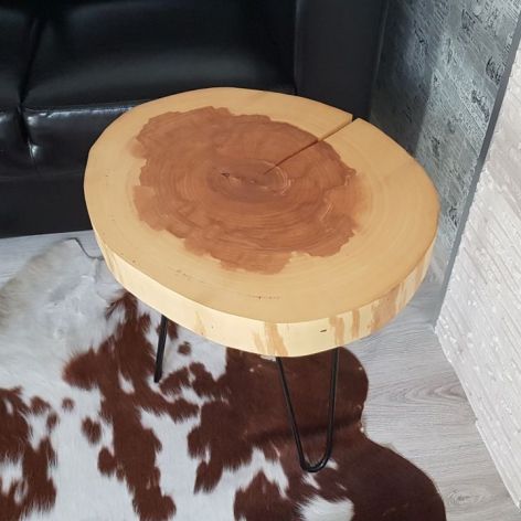 Stolik kawowy drewniany jesion