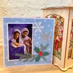 kartka bożonarodzeniowa ze św. Rodziną - kartka od przodu