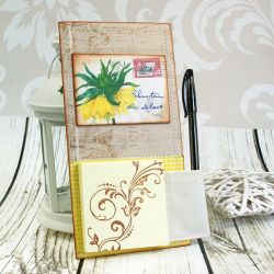 Notes na lodówkę -wiosenna pocztówka