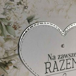 Kartka ślubna z kopertą