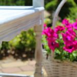 Ławka do przedpokoju, shabby chic, styl prowansalski - 