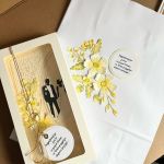 076,Kartka w pudełku na ślub z torebką-Młoda Para - 076,Kartka w pudełku na ślub z torebką-Młoda Para