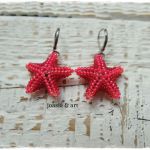 czerwone rozgwiazdy koralikowe - rozgwiazdy