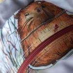 Szara listonoszka z kominem - 