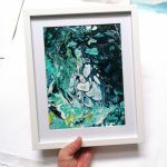 Prezent na urodziny - obraz abstrakcyjny - Passe-partout