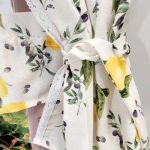 Zasłona gotowa panel sztora na tunel CYTRYNY 130/160cm - 