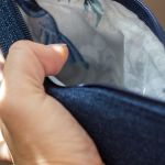 Granatowa kosmetyczka MIDI - 