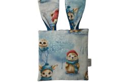 Szmatka sensoryczna z uszkami Zimowa (425978)-Nowe