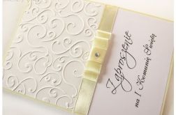 Zaproszenia komunijne z cyrkonią