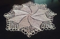 Serwetka na drutach 50cm, pudrowy róż
