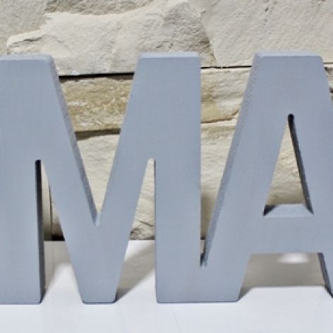 DUŻY Napis drewniany XMAS litery 3D