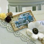 Kopertówka z okazji ślubu- retro car - 