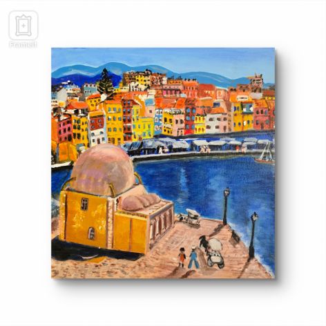 Obraz akrylowy pt Chania Kreta