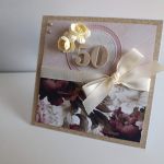 Kartka na urodziny 05 - Kartka ręcznie robiona na urodziny  kwiaty